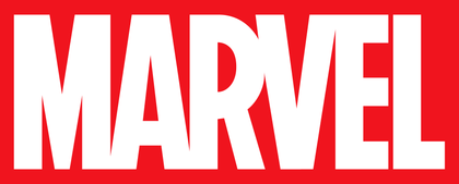 The Marvel official Poster features the name of the country in white in front of a red background.