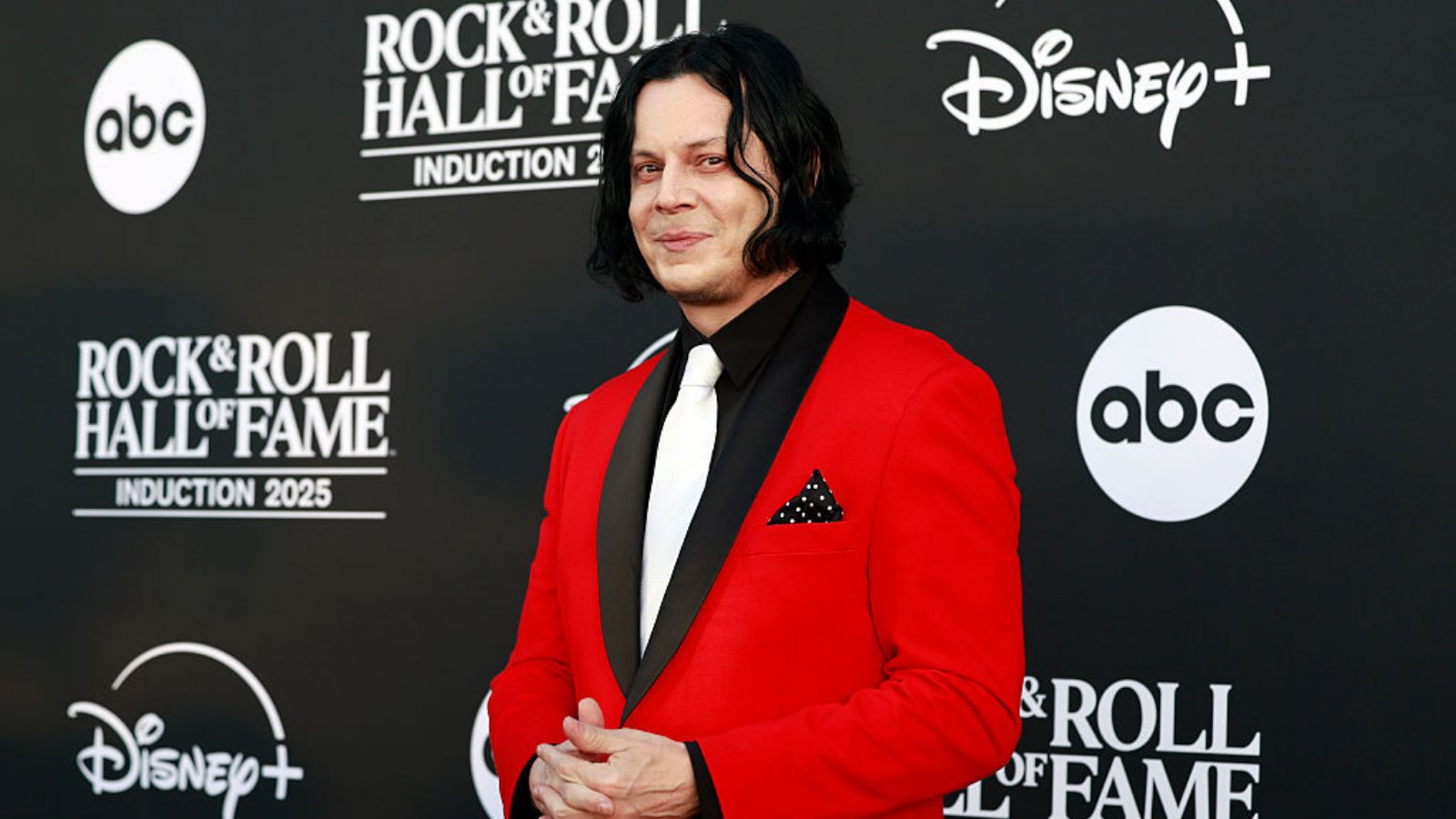 Jack White attends the 2025 Rock &amp; Roll Hall of Fame Induction Ceremony at Peacock Theater on November 08, 2025 in Los Angeles, California.