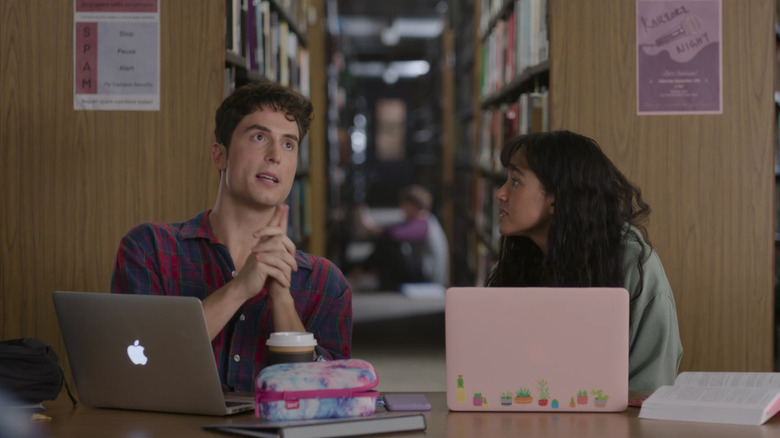 Benny and Carmen in Overcompensating Season 1