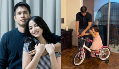 AJ Raval is grateful for her partner, Aljur Abrenica, for being a "caring father" to his kids; the couple celebrates their daughter Alkina's birthday.