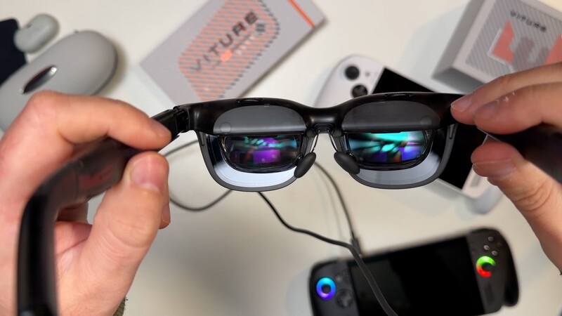 Pov Looking Into Glasses Rog Ally X