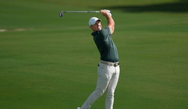 McIlroy outplays Penge as Kim leads after first round at World Tour Championship