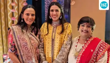 Shloka Mehta wows in modern ethnic look with glittering diamond jewels at a wedding with her mom. See pic