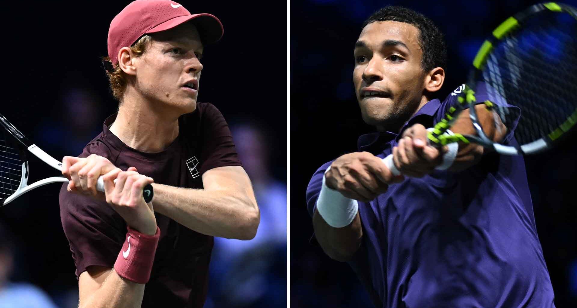 Jannik Sinner and Felix Auger-Aliassime will meet for the third time in 2025 when they clash in Paris on Sunday.