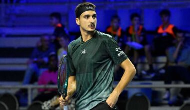 Lorenzo Sonego advances to his fourth tour-level quarter-final of the year.