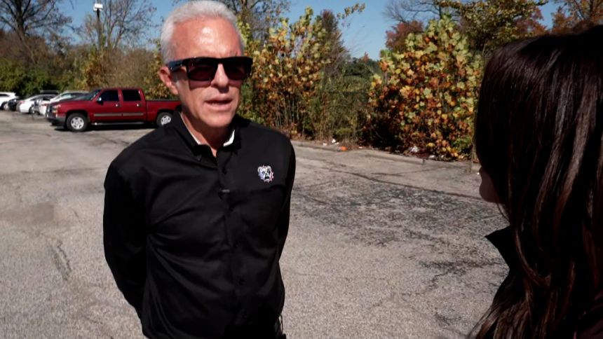 Sean Gerber speaks to CNN in Louisville, Kentucky, on Wednesday.