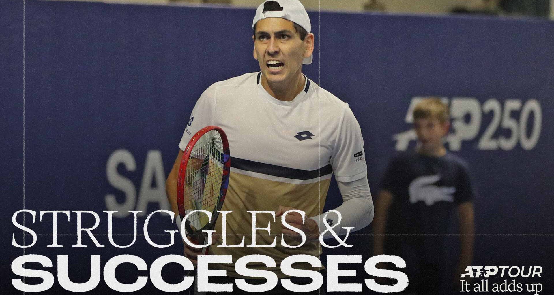 Alejandro Tabilo has battled into form after a season of injury struggles.