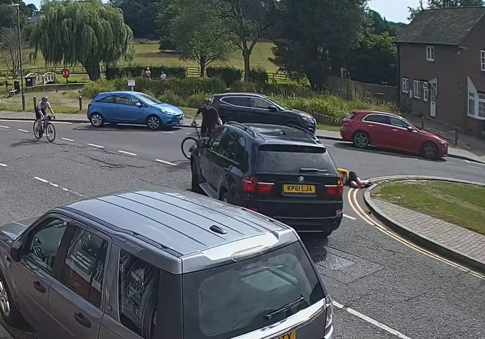 Terry Duddy convicted of careless drivng after hitting female cyclist while cutting corner 