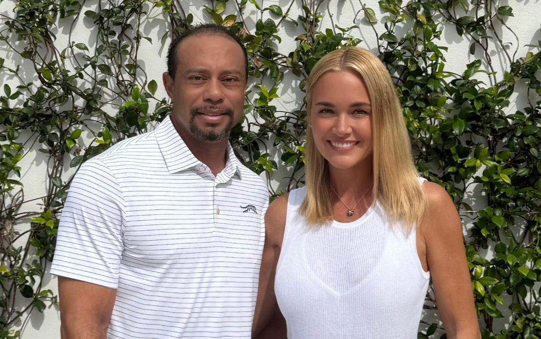 Tiger Woods with Vanessa Trump