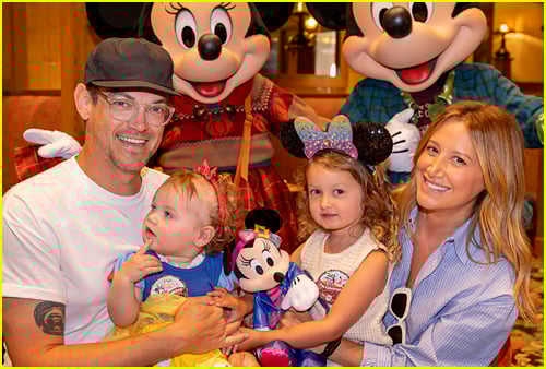 Ashley Tisdale and family