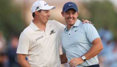 Matt Fitzpatrick beats Rory McIlroy in Dubai playoff as McIlroy claims seventh season-long title