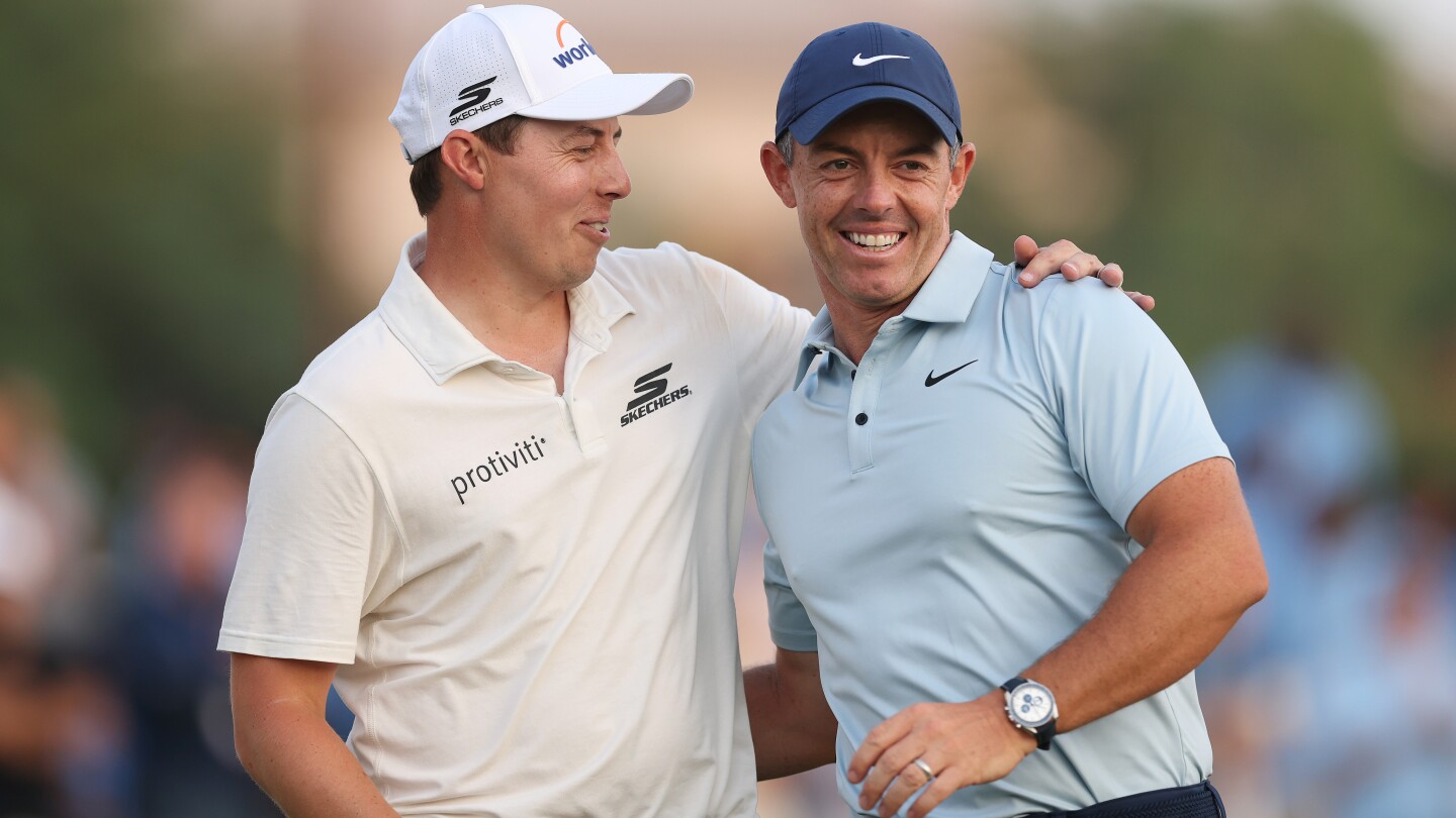 Matt Fitzpatrick beats Rory McIlroy in Dubai playoff as McIlroy claims seventh season-long title
