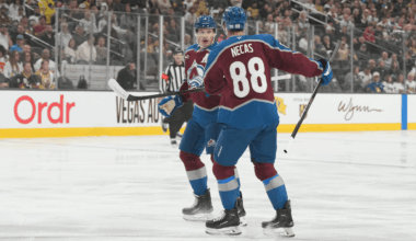 Necas has 3 points, helps Avalanche hold off Golden Knights