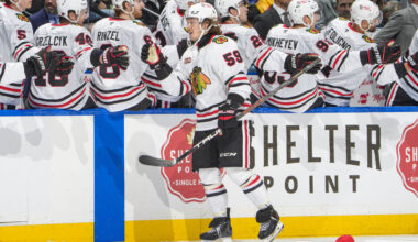 Bertuzzi's late hat trick powers Blackhawks past Canucks