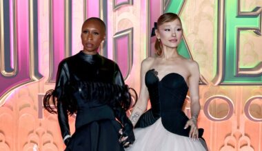 Ariana Grande Speaks for Cynthia Erivo at ‘Wicked: For Good’ NYC Premiere Amid Cynthia’s Illness: ‘She Has to Rest Her Voice!’ | Ariana Grande, Cesily Collette Taylor, Cynthia Erivo, Emilie Livingston, Ethan Slater, Jeff Goldblum, Jonathan Bailey, Karis Musongole, Marissa Bode, Michelle Yeoh, Scarlett Spears, Wicked, Wicked: For Good | Celebrity News and Gossip | Entertainment, Photos and Videos