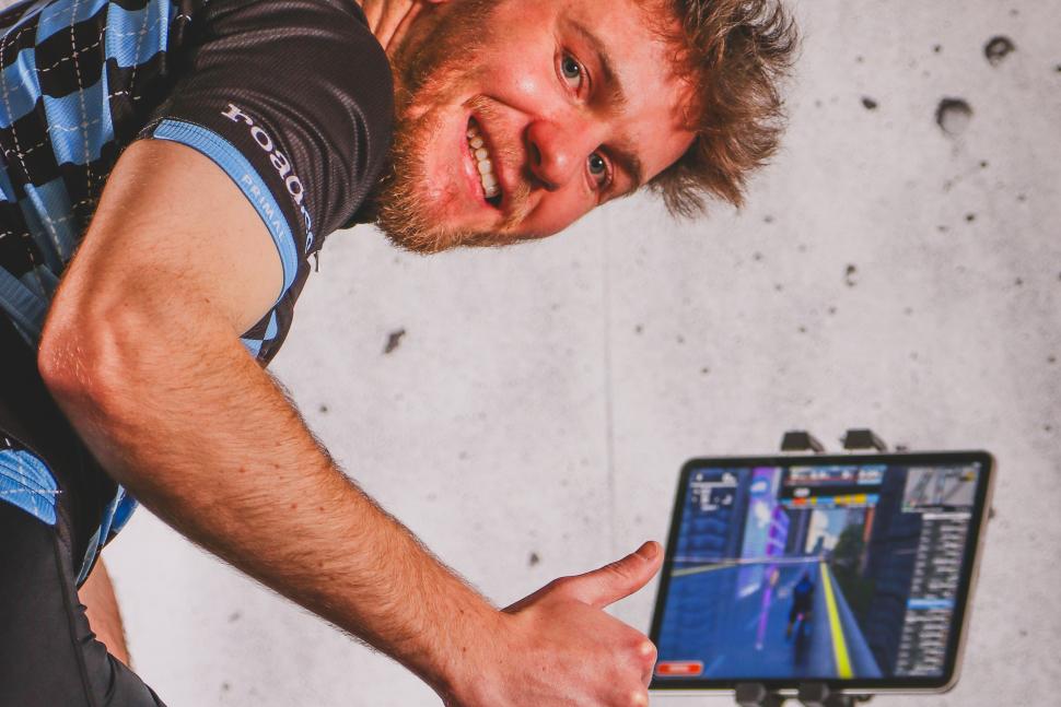 Zero to Zwift thumbs up final
