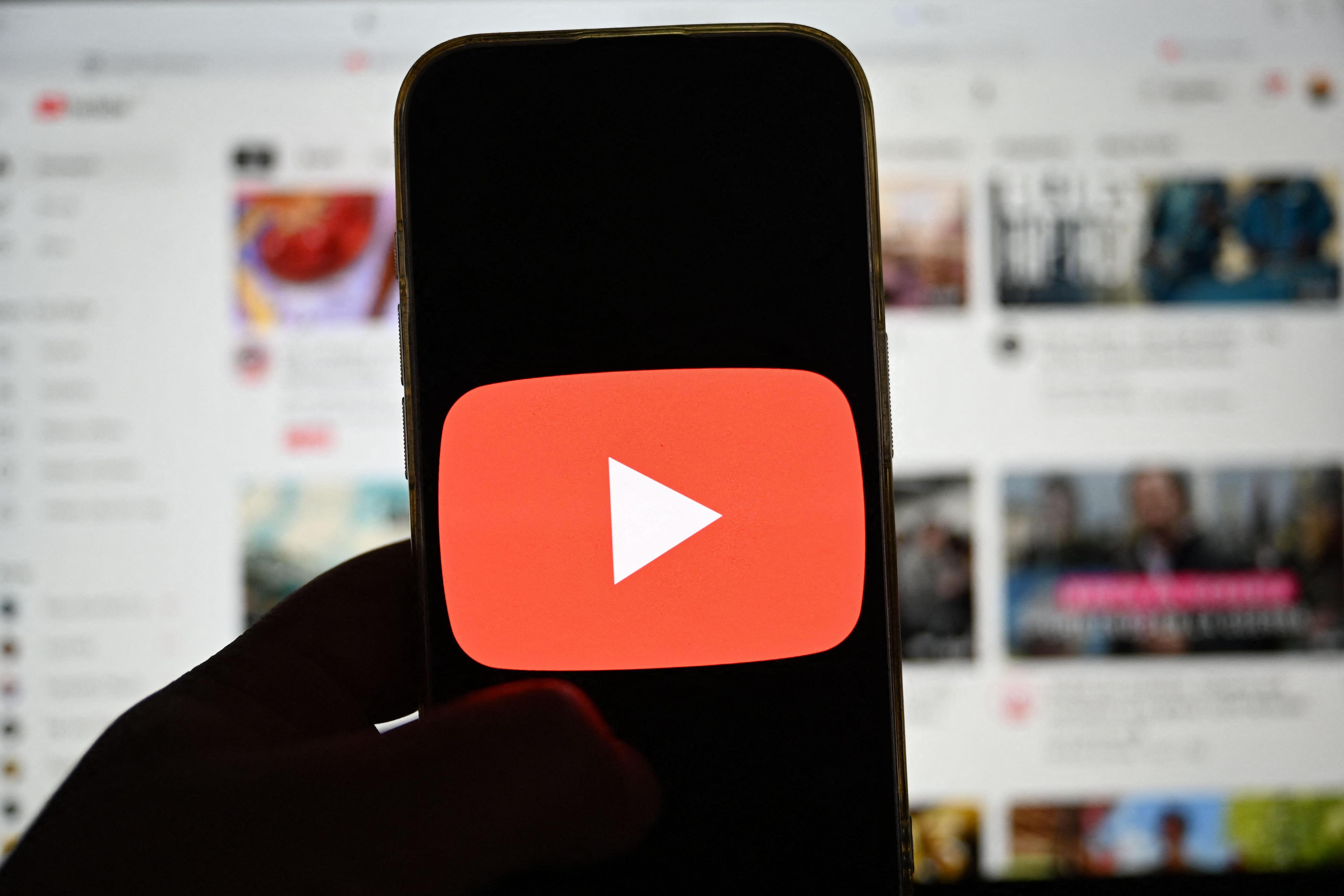 Germany - September 29,2025: Youtube App on phone