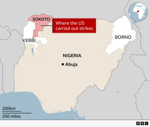 Map of Nigeria