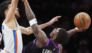 Anthony Edwards' heroics help Wolves hand juggernaut Thunder 3rd loss