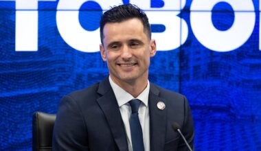 Washington Nationals President of Baseball Operations Paul Toboni