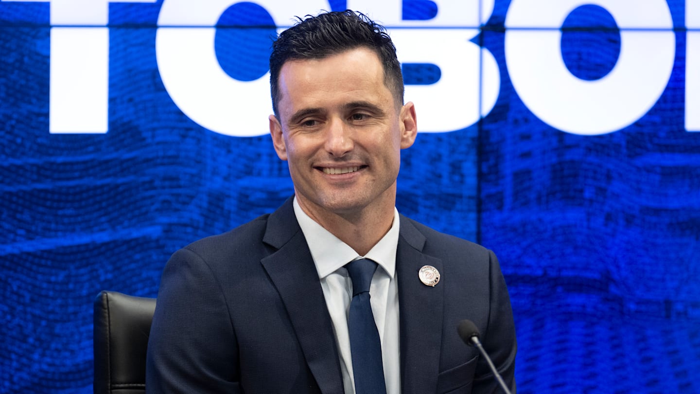 Washington Nationals President of Baseball Operations Paul Toboni