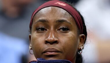 A Somber Coco Gauff 2025 US Open - Day 5