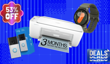 Holiday Savings Are Here: Printers, Security Cameras, and Smartwatches Deals Up to 50% Off