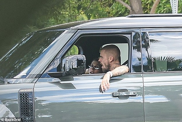 As a cloud of speculation hangs over their marriage, the 31-year-old singer and the 29-year-old 'nepo baby' were seen enjoying a Yuletide outing together