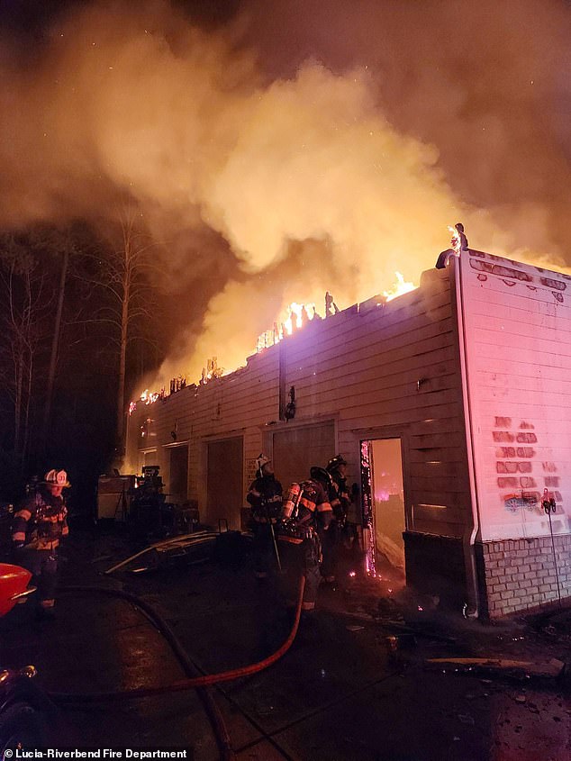 One person was initially trapped in the house before being freed. Two victims were taken to the hospital for smoke inhalation, and they have now been identified as Hamlin's parents