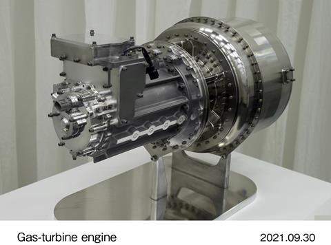 Honda eVTOL gas turbine