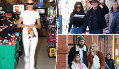 Brooks Nader kicks off Christmas with Lauren Sánchez, Jeff Bezos and Kate Hudson in Aspen