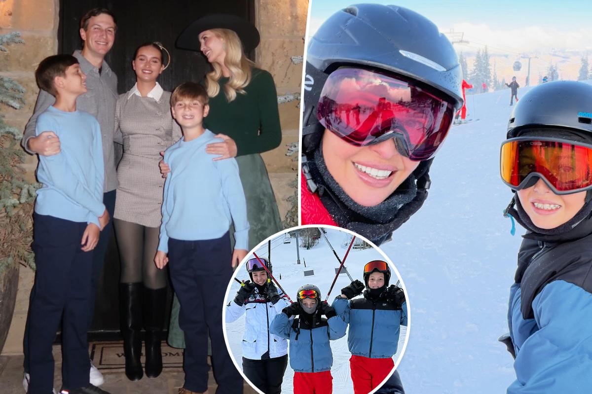 Ivanka Trump shares glimpse inside family's Aspen escape for the holidays