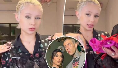 Alabama Barker fires back at haters after dad Travis Barker gifts her lingerie for Christmas