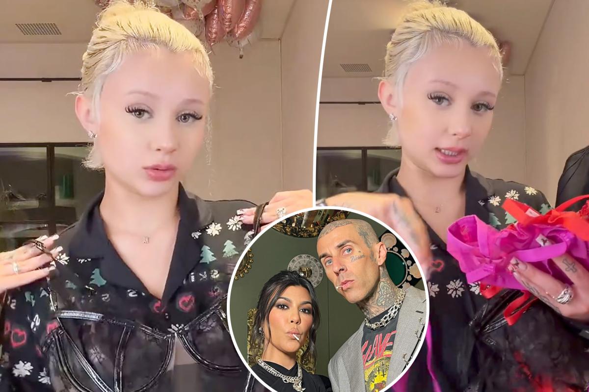 Alabama Barker fires back at haters after dad Travis Barker gifts her lingerie for Christmas