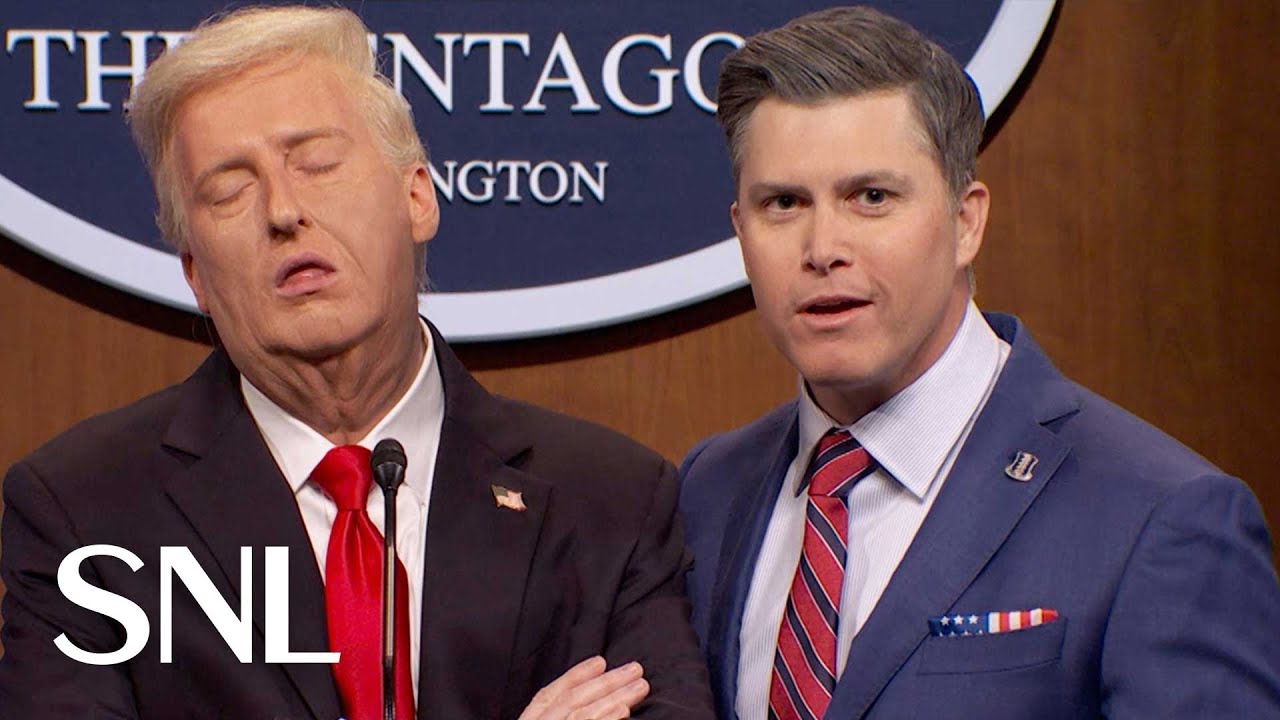 Pentagon Press Conference Cold Open - SNL - YouTube