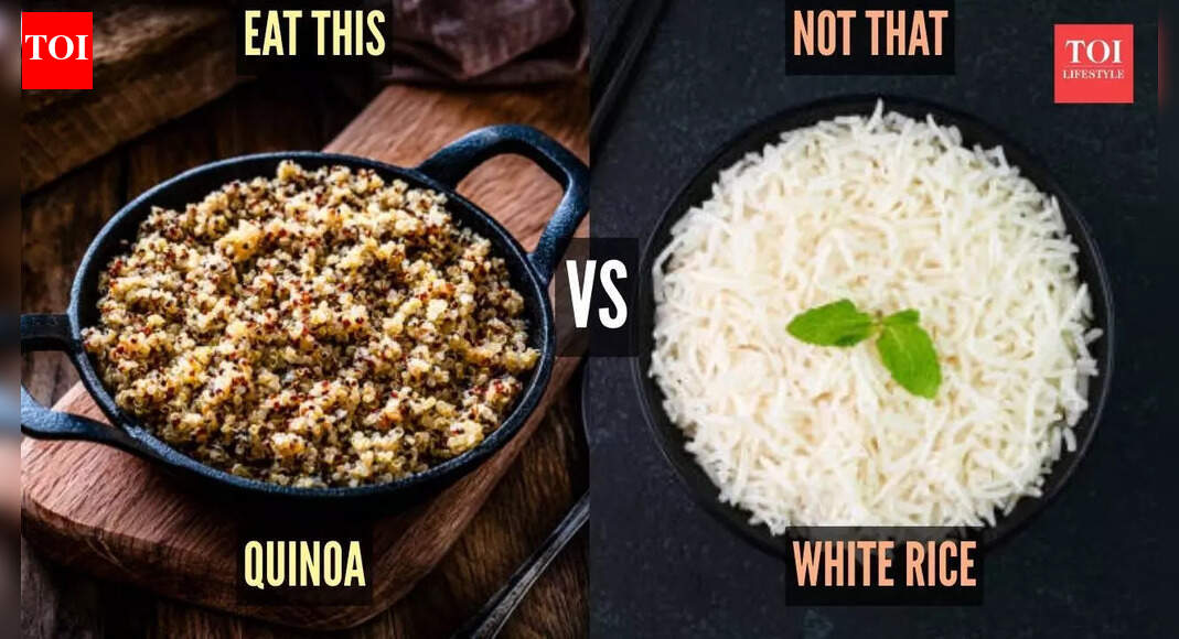 Eat this, not that: Quinoa VS white rice, which is healthier?