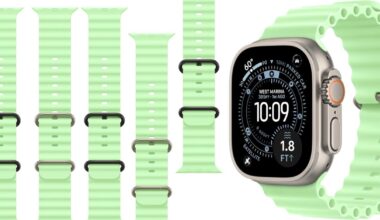 Apple's 2025 model Neon Green Ocean Band drops to Amazon low today