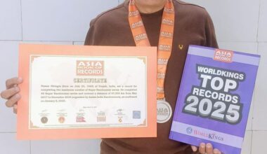 56-yr-old city doctor breaks endurance cycling records