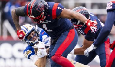 Alouettes release Darnell Sankey, all-star linebacker becomes free agent
