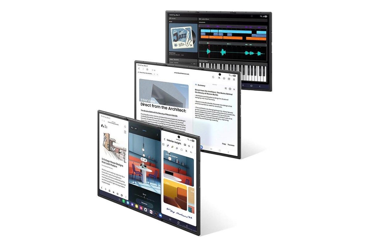 A folding screen replacement for the Galaxy Z TriFold will sting