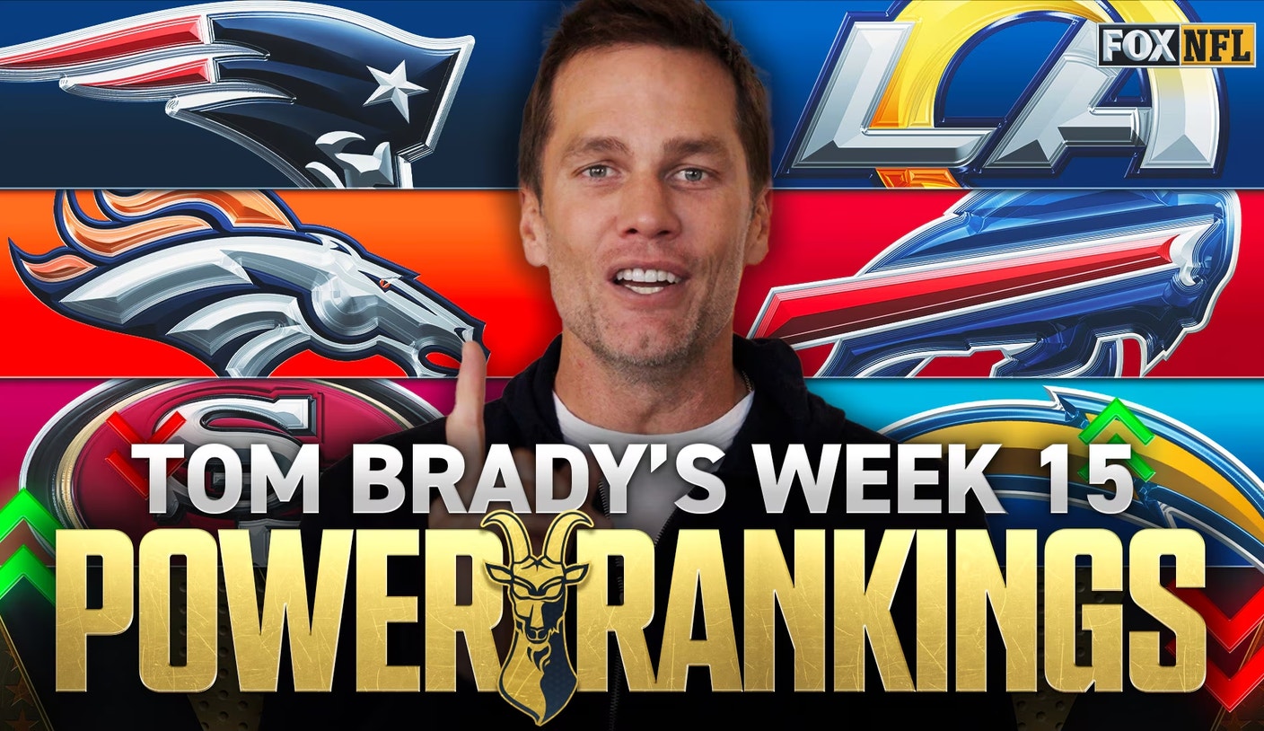 Tom Brady's NFL Power Rankings: Pats, Packers Take Big Drops As Playoffs Loom