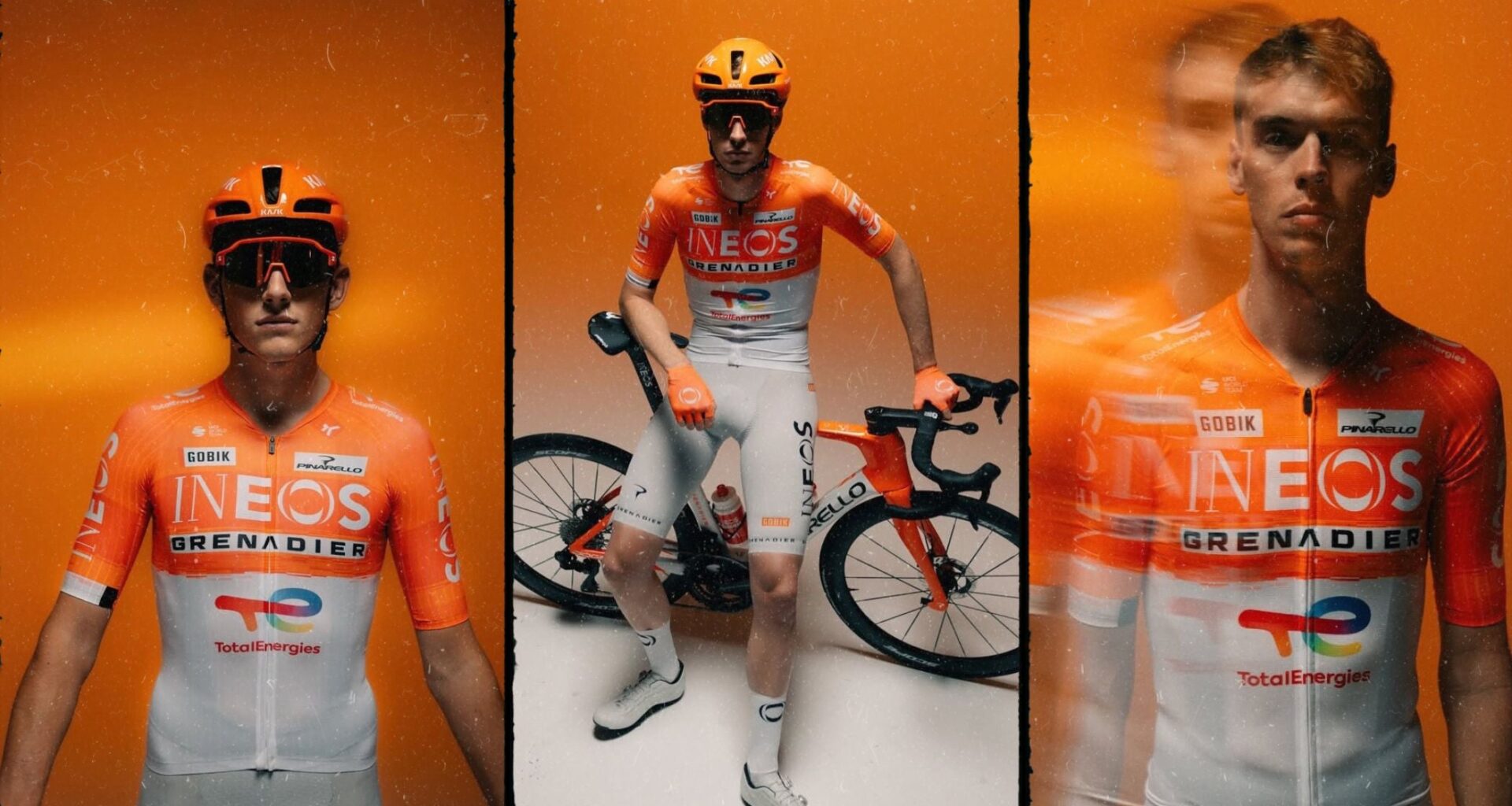 Ineos Grenadiers white shorts