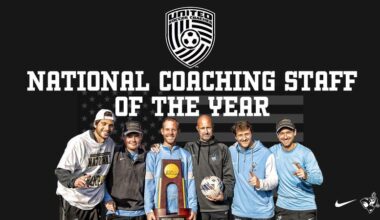 Dezotell, Assistants Earn United Soccer Coaches National Coaching Staff of the Year