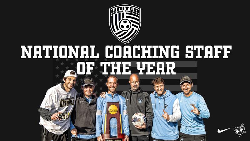 Dezotell, Assistants Earn United Soccer Coaches National Coaching Staff of the Year