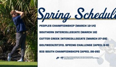 Bucs Unveil 2026 Men’s Golf Spring Schedule