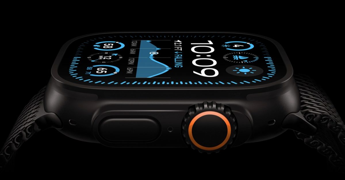 Black Apple Watch Ultra 2 with Black Milanese Loop now $250 off, more from $550