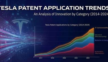 Tesla's patent applications show slower innovation and shift to AI/autonomous driving