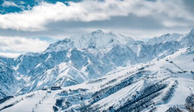 Hakuba is a well-known snow sport area in the Japanese Alps
