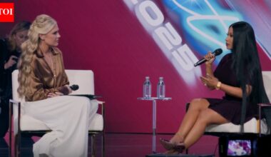 MAGA whips out the big guns: Nicki Minaj makes surprise appearance beside Erika Kirk at Turning Point USA event