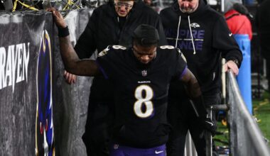 Ravens rule out QB Lamar Jackson vs. Pats with back injury
